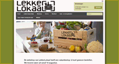 Desktop Screenshot of lekkerlokaal.nl